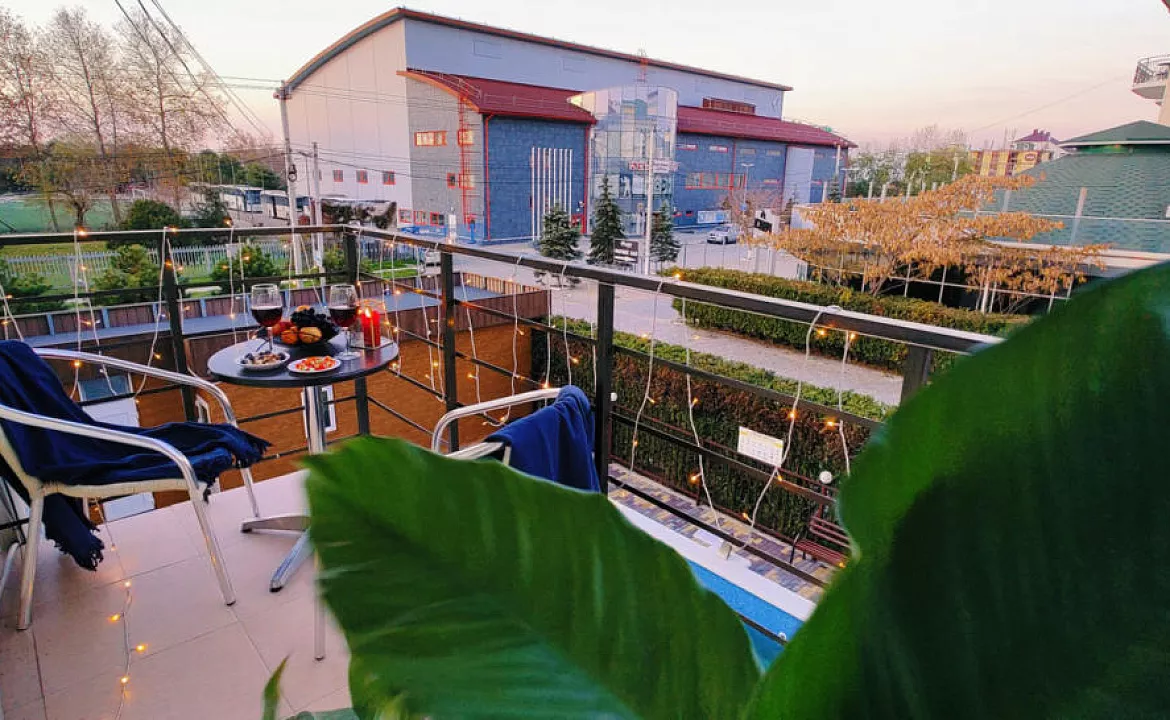 Семейный 2-х Комнатный 4-х местный, с балконом. Отель "Бавария". Витязево