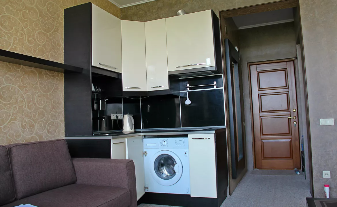 Люкс двухкомнатный с видом на море. Отель Апартаменты Волна. Сочи