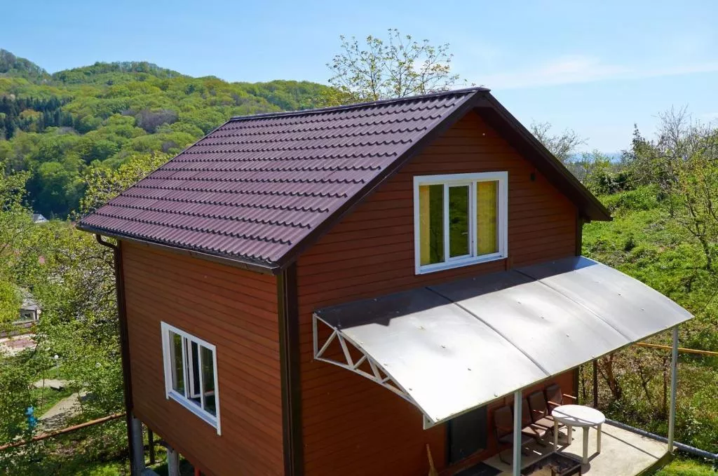 Коттедж 2х-этажный с сауной. Гостиница "Милли-Плодовая". Лоо