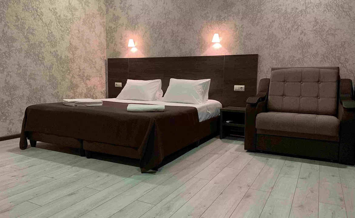ТРЕХМЕСТНЫЙ НОМЕР. Отель "Park Hotel Luxor". Лазаревское