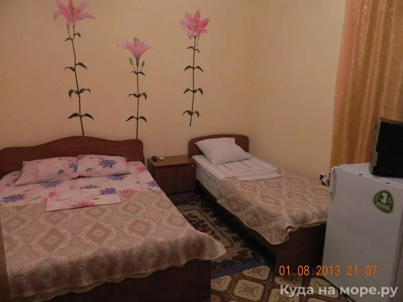«Стандарт» 3-х местный номер. Гостевой дом Чайка. Архипо-Осиповка