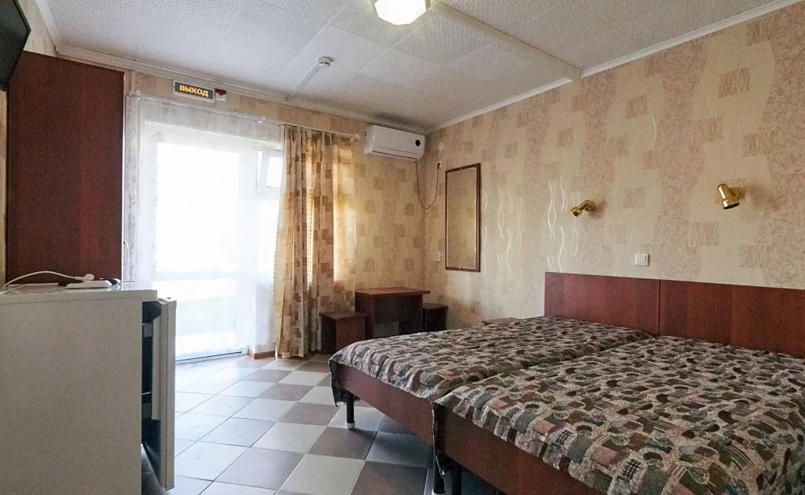 СТАНДАРТ 2Х МЕСТНЫЙ НОМЕР КОРПУС №7, 1 ЭТАЖ ВХОД В НОМЕР С УЛИЦЫ И 2 ЭТАЖ ВХОД С ОБЩЕГО БАЛКОНА. База отдыха "Ока". Благовещенская СТАНДАРТ 2Х МЕСТНЫЙ НОМЕР КОРПУС №7, 1 ЭТАЖ ВХОД В НОМЕР С УЛИЦЫ И 2 ЭТАЖ ВХОД С ОБЩЕГО БАЛКОНА. База отдыха "Ока". Благовещенская