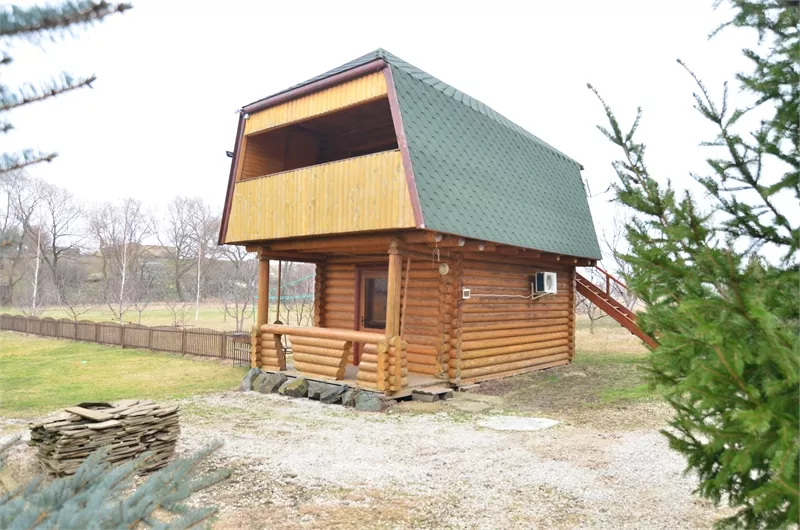 Деревянный сруб на 2 номера. База отдыха «Зелёный Яр». Симферополь