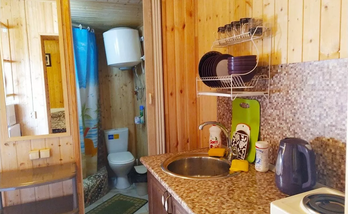 ДОМИК С ЛИЧНОЙ ТЕРРАСОЙ. Частный сектор "На Михайловский  8". Архипо-Осиповка