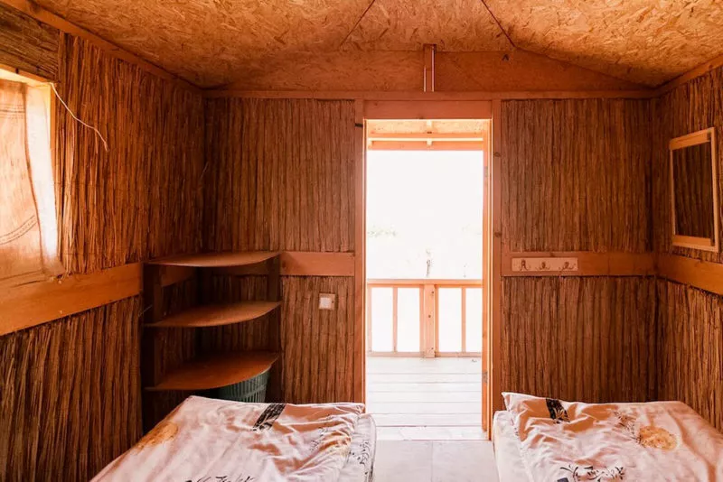 Двухместные эко-бунгало. EcoСamp. Куйбышево