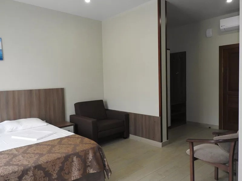 2-х местный номер Стандарт. Отель "Аквариус". Архипо-Осиповка