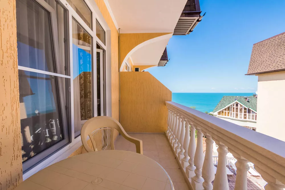 Семейный номер с балконом. Отель Сочи «Aqua Life». Лоо