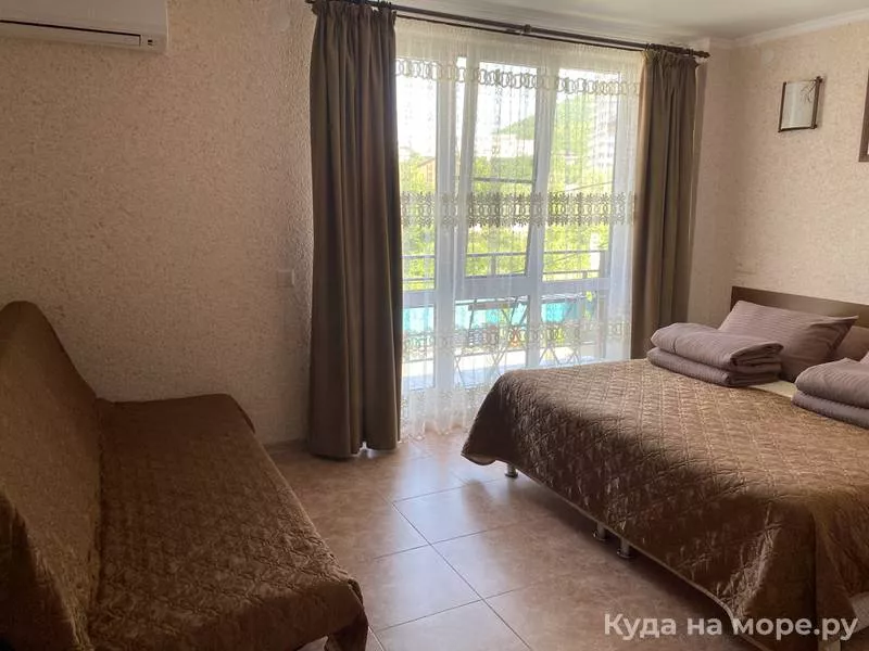 Стандартный 3-местный номер. Гостевой дом "Вероника" - Ольгинка. Ольгинка