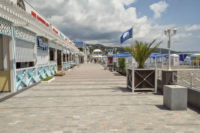 . База отдыха "Платан". Лазаревское . База отдыха "Платан". Лазаревское