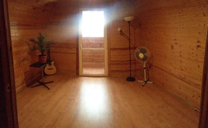 Дом под ключ 120 кв.м.. Коттедж "Брусовый у Моря с бассейном". Макопсе