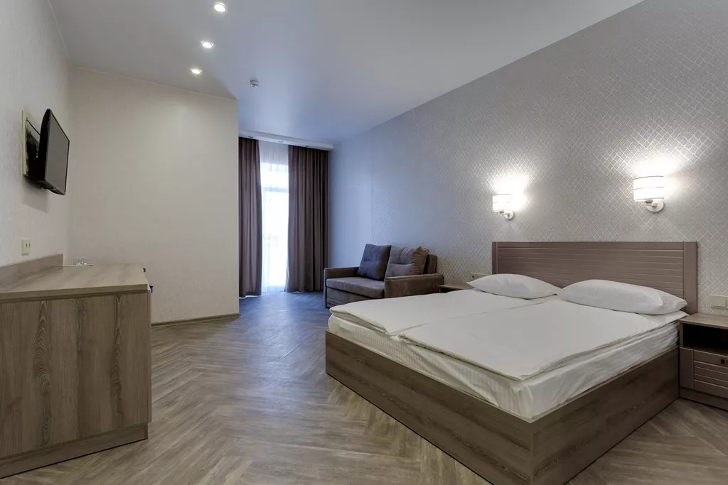 Номер Deluxe. Гостевой дом "Мемори". Заозерное