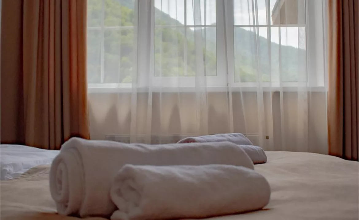 Апартаменты с видом на горы. Апартаменты "Гости". Красная Поляна