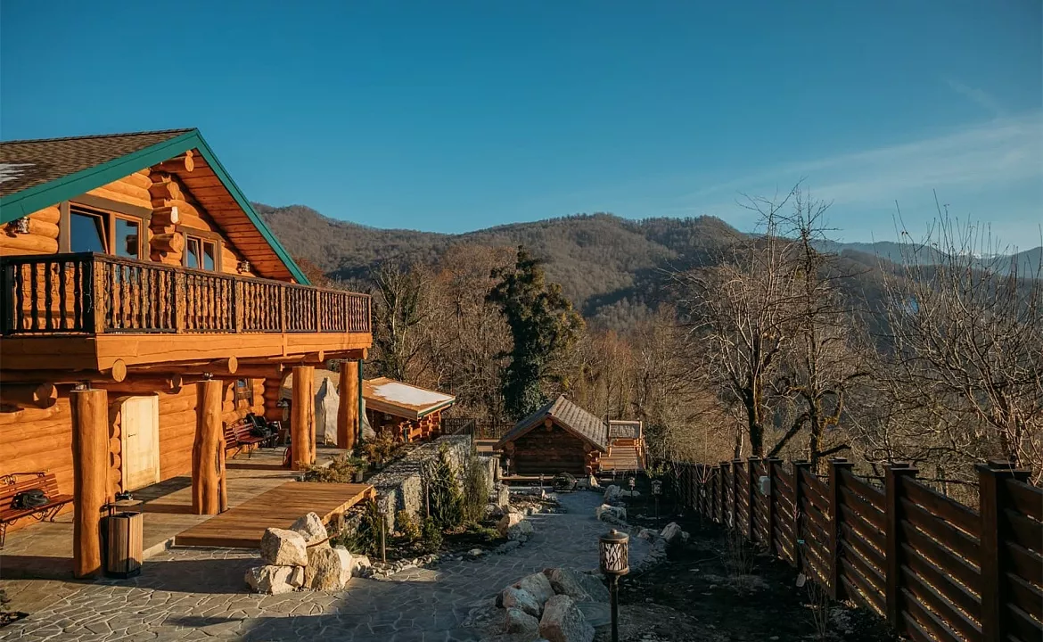 HILLS 1200 - премиальная горная резиденция в Медовеевке. Отель «HILLS POLYANA». Красная Поляна