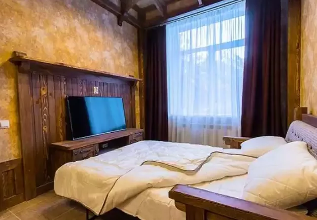 Апартаменты двухкомнатные в стиле «ШАЛЕ». Апартаменты «Вершина». Домбай - апартаменты