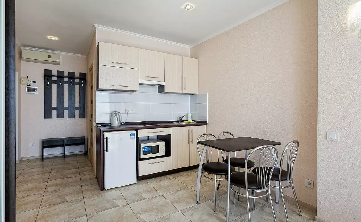 Квартира-студио №27. Квартира в многоквартирном доме Видовые апартаменты в Мисхоре. Кореиз Квартира-студио №27. Квартира в многоквартирном доме Видовые апартаменты в Мисхоре. Кореиз