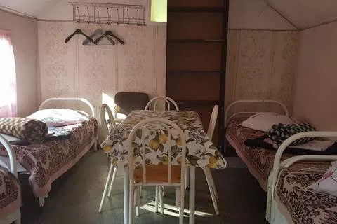 Домик 3-х местный с доп. местом «Лукоморье». Кемпинг «Море сосен». Джанхот