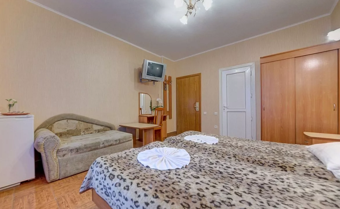 1-й корпус, 1-комнатный «Стандарт». Гостиница «Маргарита-1». Анапа