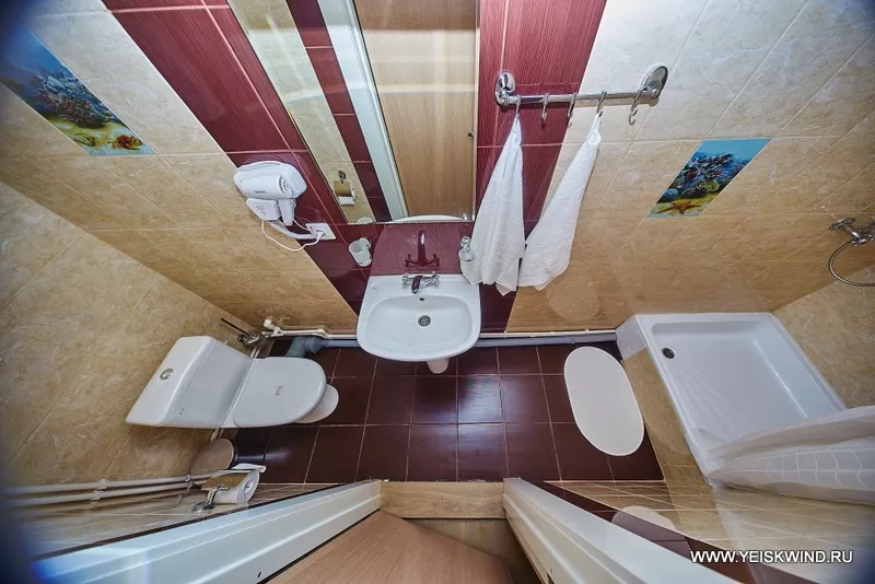 Номер Standard Plus. Серф-отель YEISKWIND. Ейск