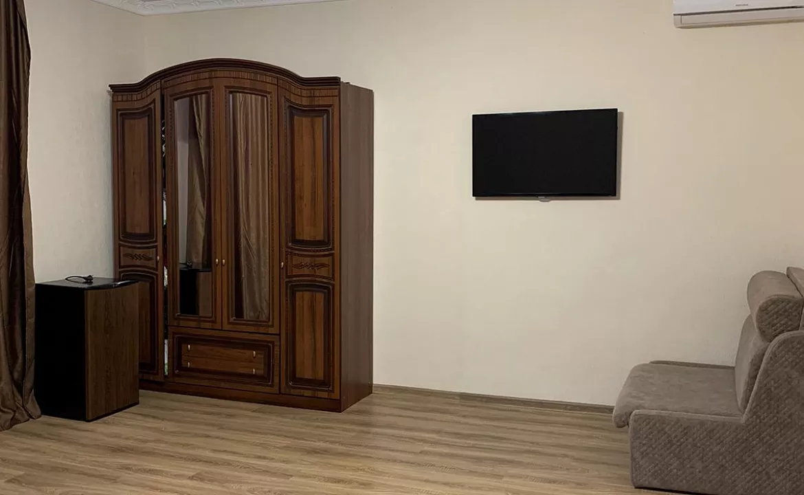 Люкс с 1 спальней. Гостевой дом ЭЙВА. Пицунда