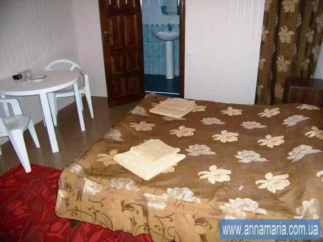2-х местный номер стандарт. Гостевой дом «Анна-Мария». Малореченское