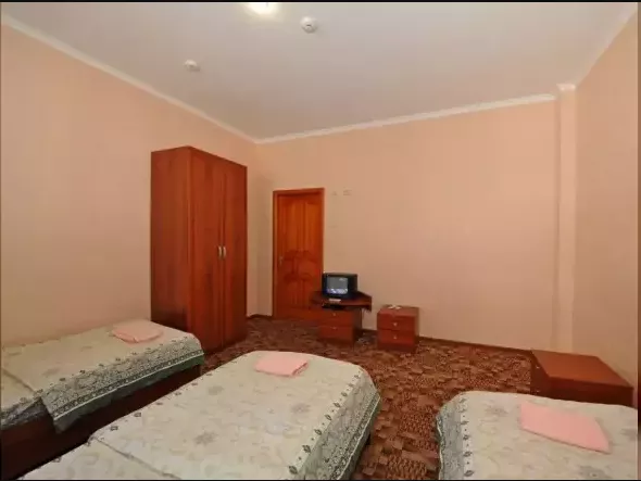 Эконом трехместный в блоке. Отель «Альпина». Эльбрус - гостиницы