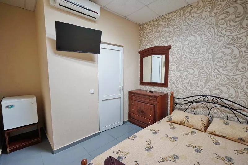 Двухместный номер без балкона . Гостевой дом Эвелина - Лазаревское. Лазаревское