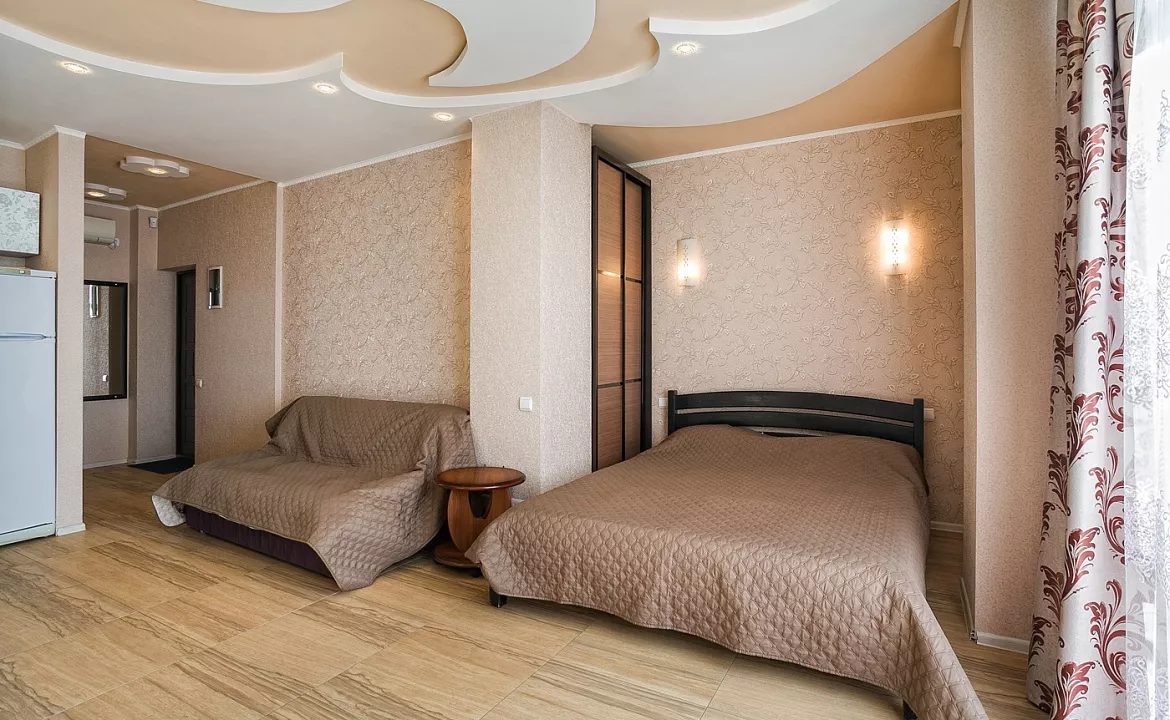 Квартира-студио №28. Квартира в многоквартирном доме Видовые апартаменты в Мисхоре. Кореиз Квартира-студио №28. Квартира в многоквартирном доме Видовые апартаменты в Мисхоре. Кореиз