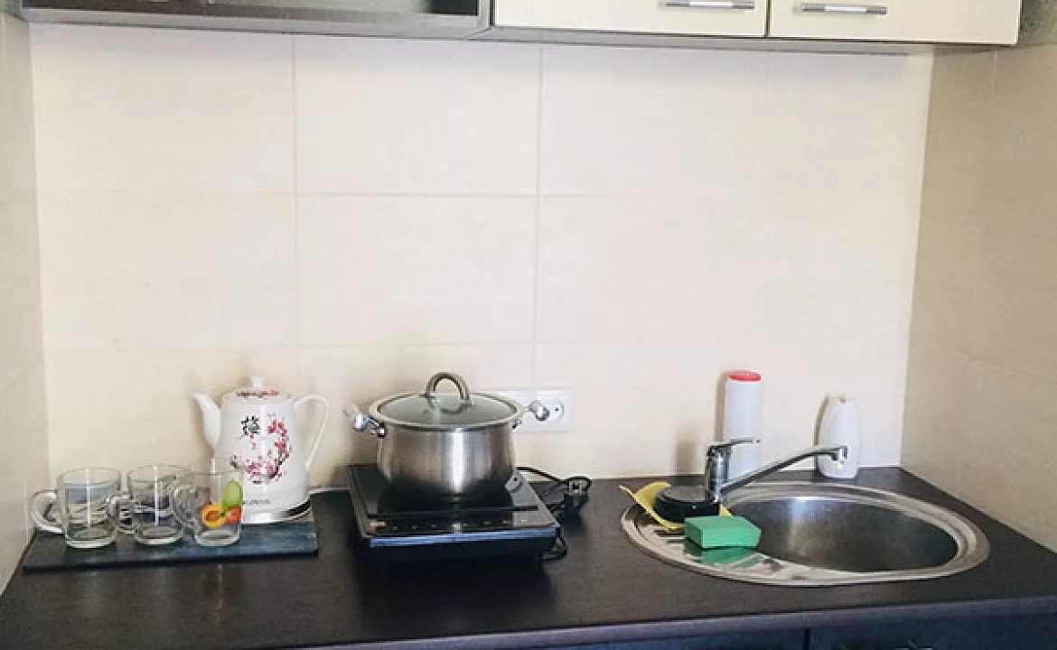 Номер Студио с балконом вид на море. Мини-гостиница "Премьера". Кацивели