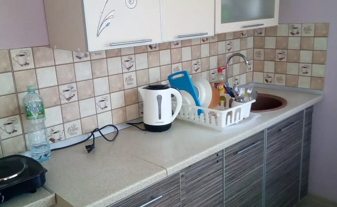 Двухкомнатный номер с удобствами и кухней. Гостевой дом "Алина" - Голубицкая. Голубицкая