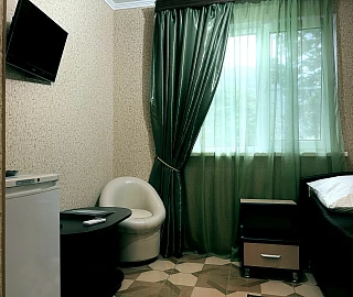 Стандартный одноместный номер. Отель "ПОСЕЙДОН". 