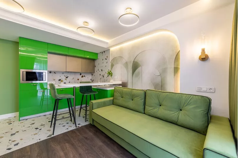 . Квартира в многоквартирном доме Апартаменты ЖК «Красная площадь». Сочи