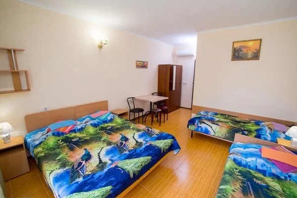 Четырёхместный до 4 человек. Отель "Янтарь". Саки