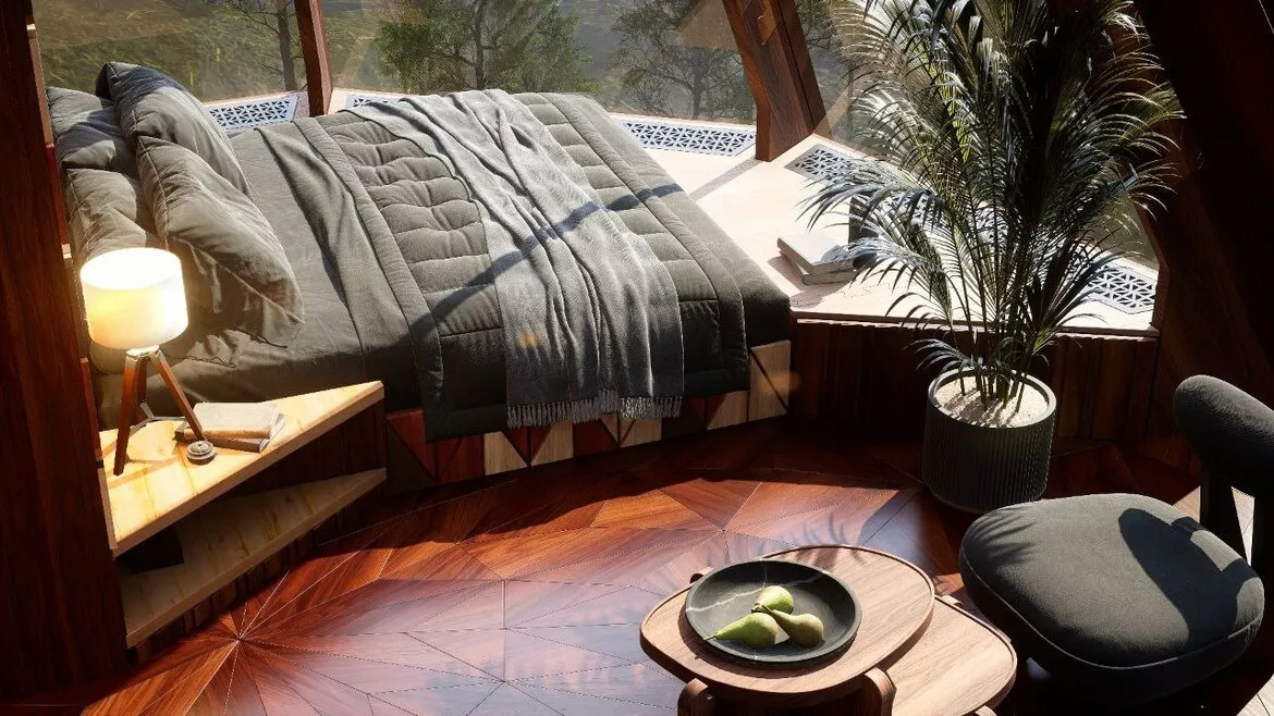 Панорамные номера. Отель "PineRiver". Красная Поляна