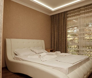 Люкс однокомнатный с балконом. Гостевой дом Ника Премиум. 