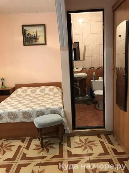 Четырехместный с удобствами. Гостевой дом Балатон. Лазаревское