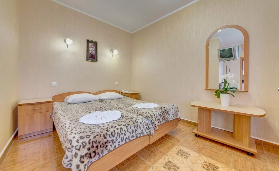 1-й корпус, 1-комнатный «Стандарт». Гостиница «Маргарита-1». Анапа