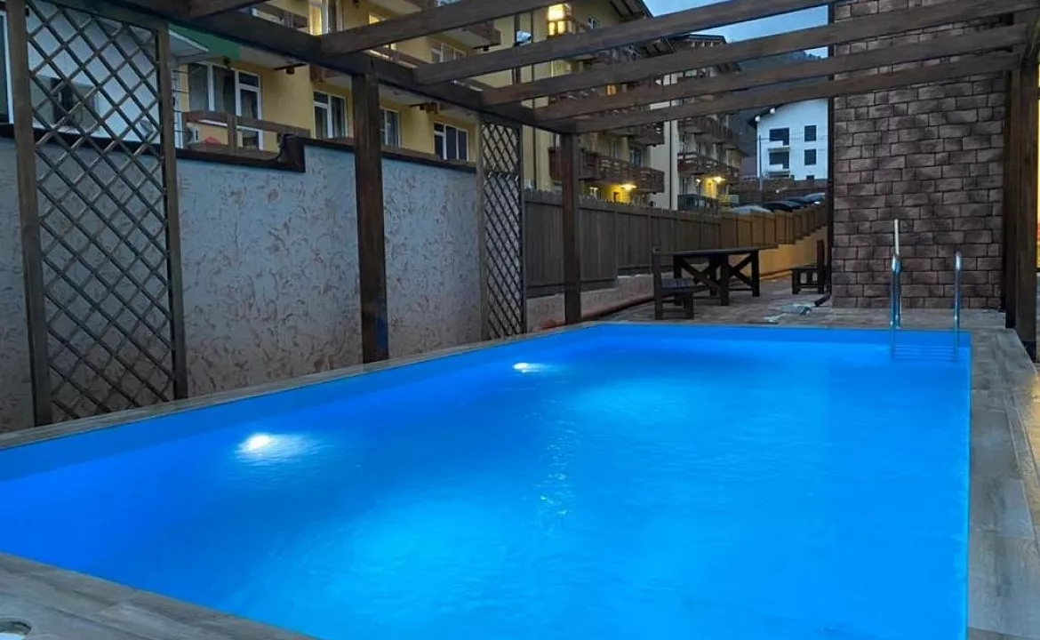 Deluxe Double Room with Mountain View. Отель Solar Hotel Krasnaya Polyana. Красная Поляна