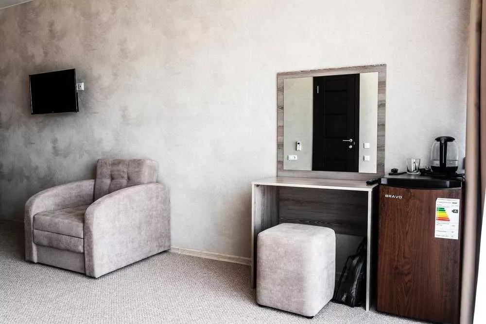 Трехместный полулюкс с видом на море. Гостевой дом The Goncharov’s Family House. Семидворье