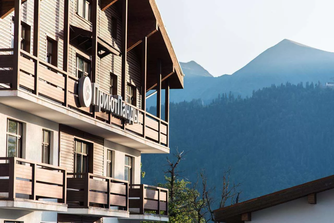 . Отель «Приют Панды». Красная Поляна