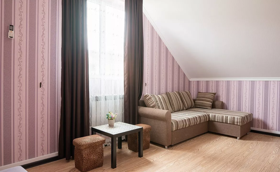 Семейный двухкомнатный. Мини отель «Эдельвейс». Адлер