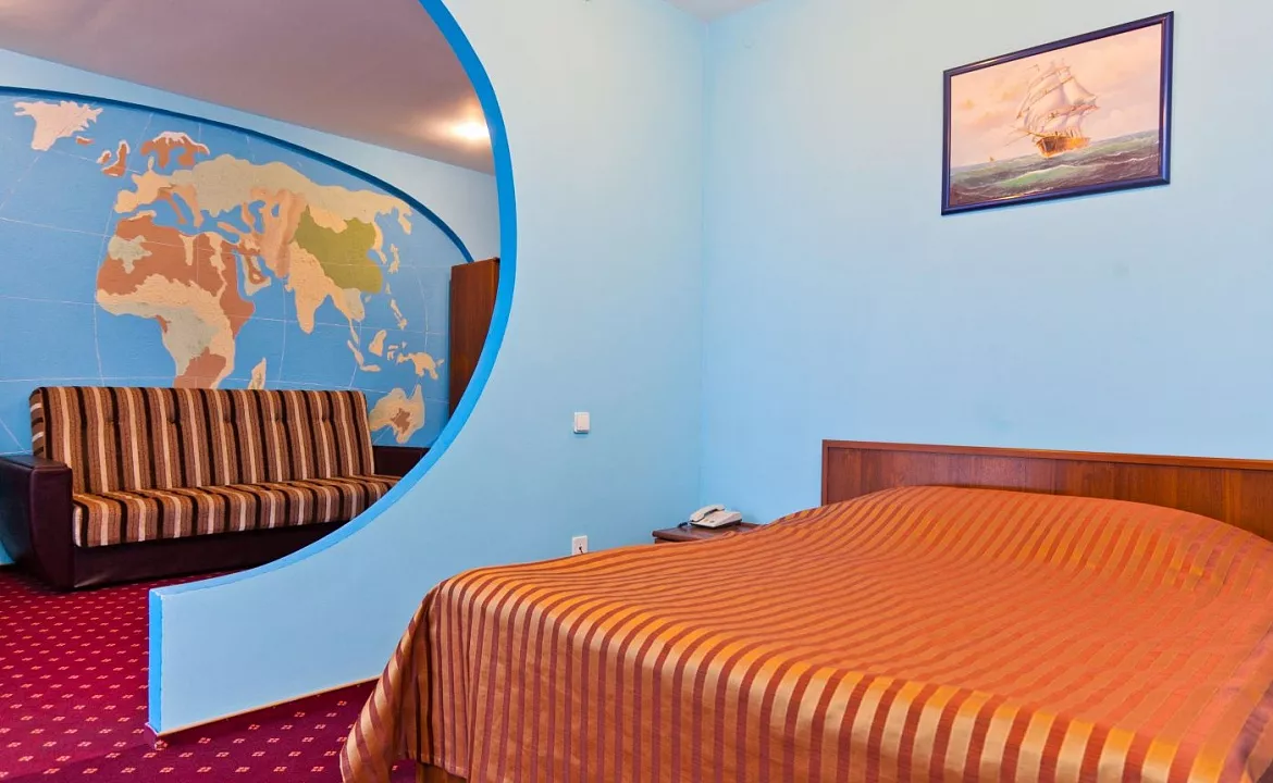 Двухместный «Комфорт». Отель Водноспортивный клуб-отель "Торнадо". Ейск