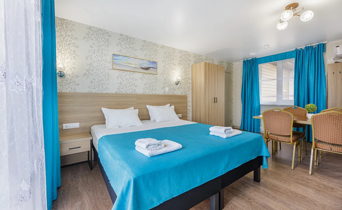 Семейные апартаменты 2-х комнатные. Отель "Alfa Summer". Анапа