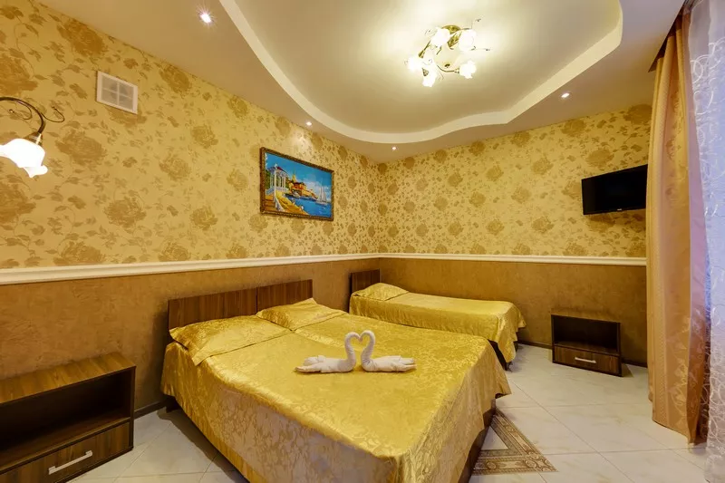 3-х местный номер Стандарт. Гостевой дом "Тихое место" - Архипо-Осиповка. Архипо-Осиповка