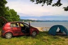 Место. Кемпинг Автокемпинг “9й километр”         . Джубга