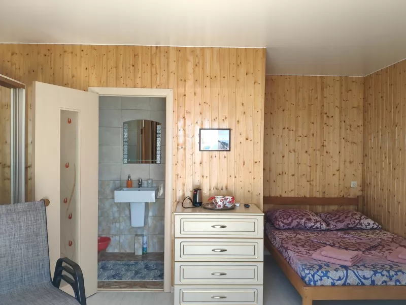 Делюкс, 3-х местный, однокомнатный. Гостевой дом Панорама. Малореченское