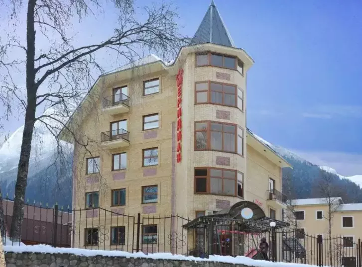 . Отель «Меридиан». Домбай-гостиницы