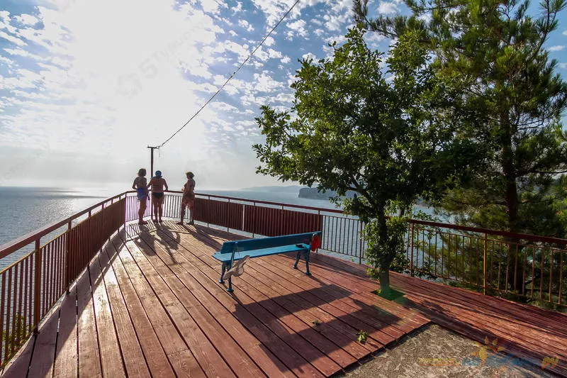 . База отдыха "Утес" . Бухта Инал . База отдыха "Утес" . Бухта Инал