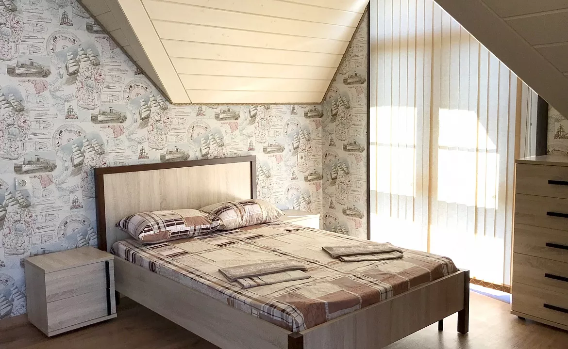 Двухместный номер ЛЮКС с кухней и балконами. Гостевой комплекс "Буэнос Диас". Совет-Квадже