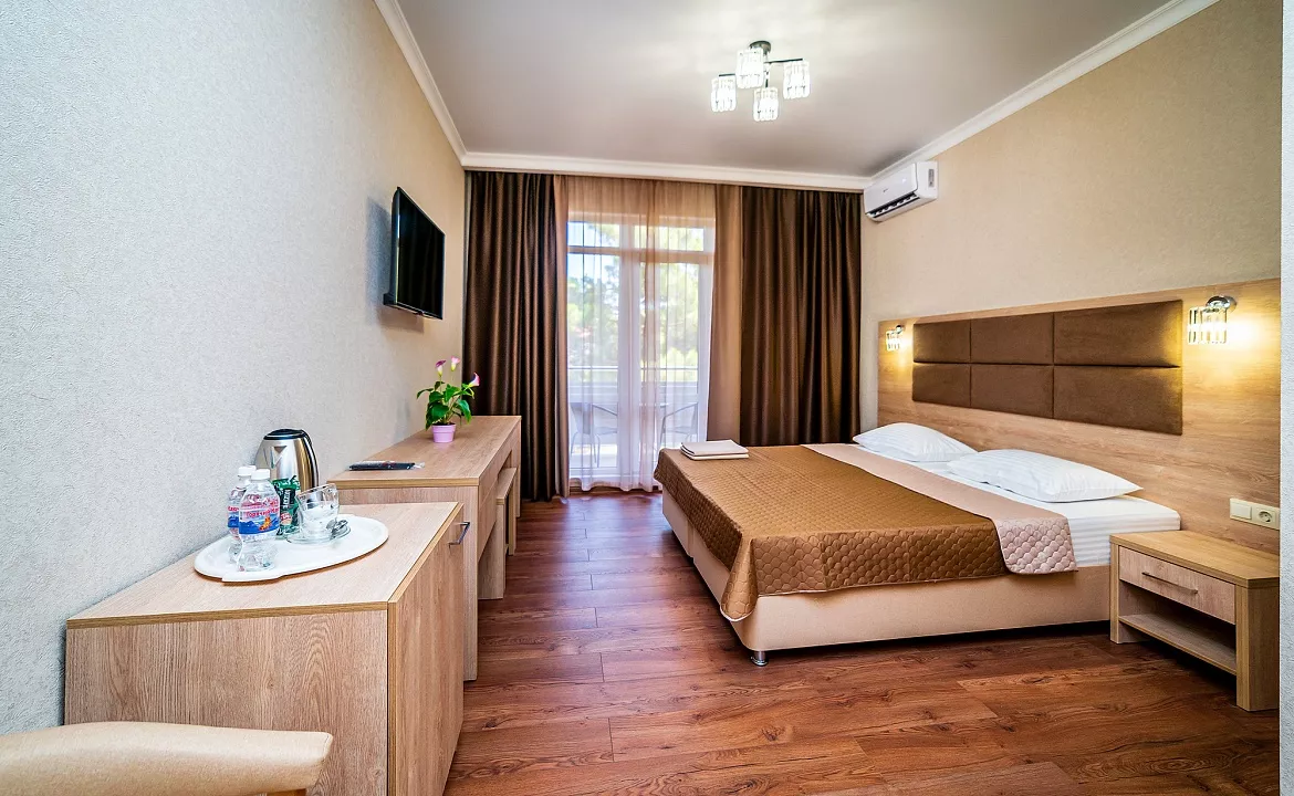 Двухместный стандартный номер. Гостевой дом Анжелика. Геленджик