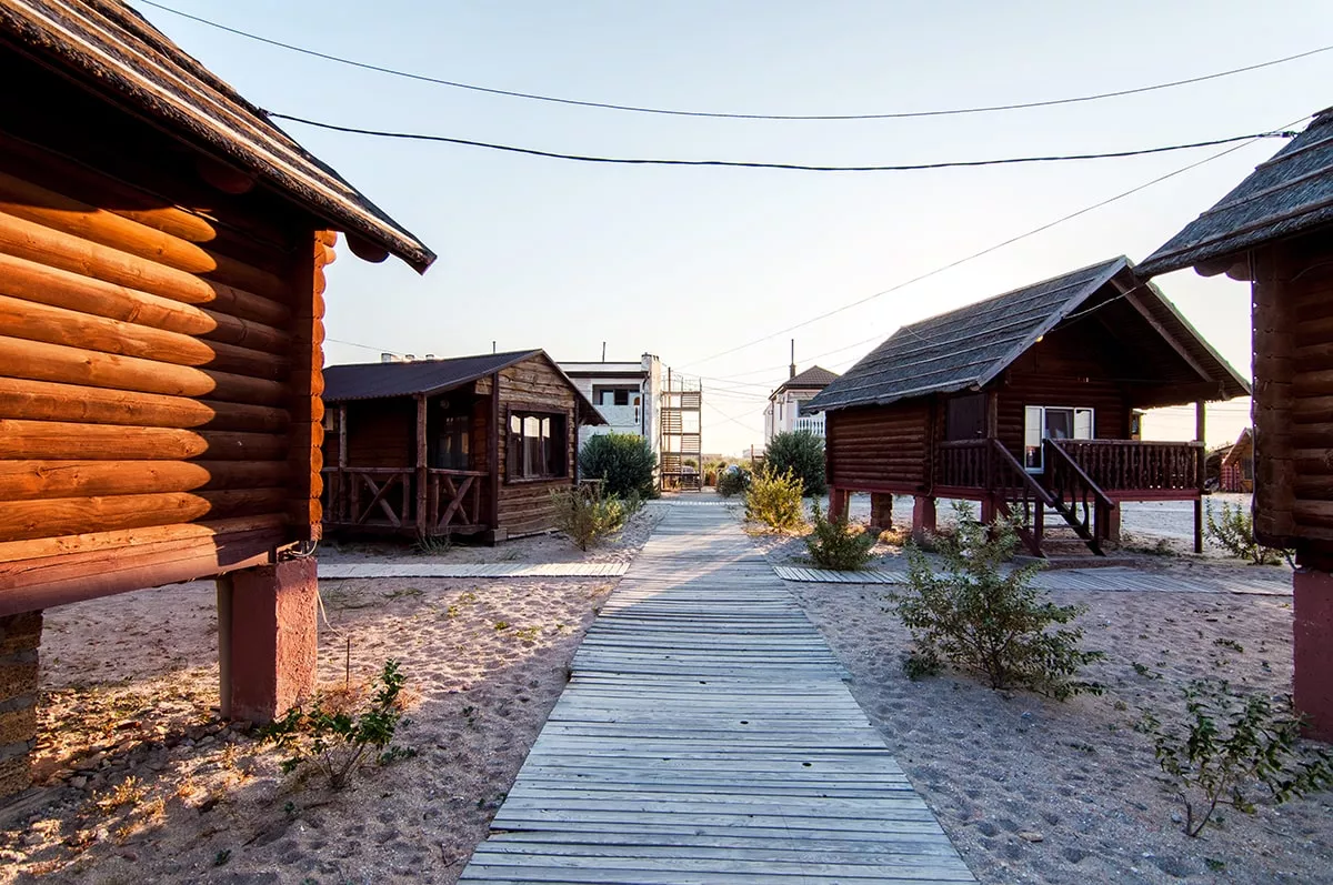 . Пансионат Del Mar. Штормовое